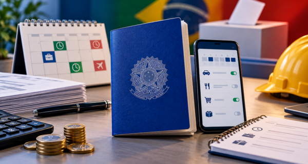 Carteira de trabalho, jornada e eleições de 2026